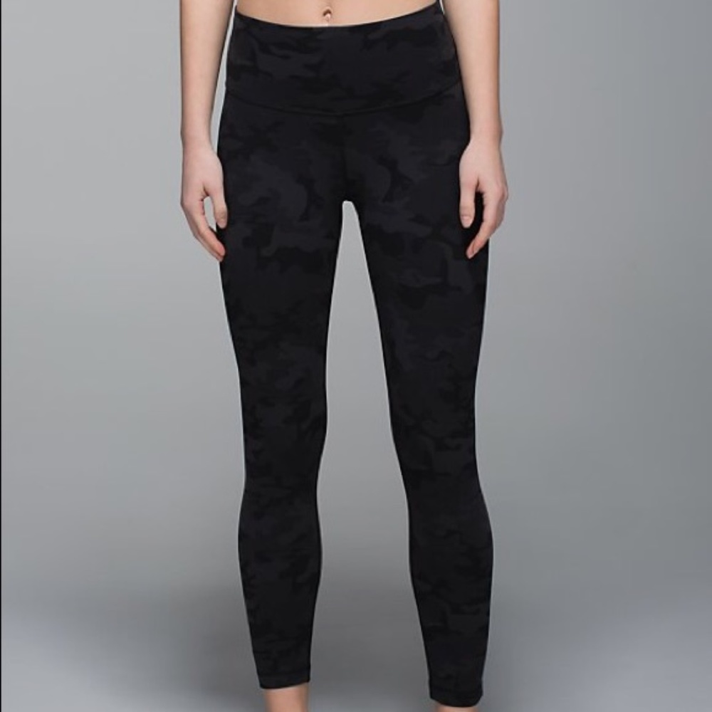 COMING SOON Lululemon Black Camo Align Pant